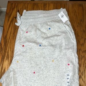 NWT, old navy embroidered sweats